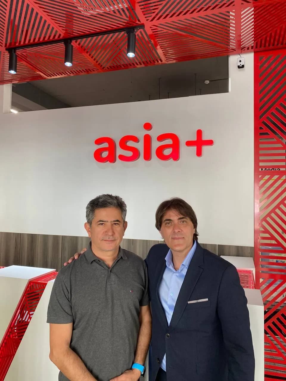 Інтэрв’ю на радыё ASIA-Plus